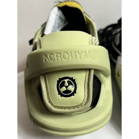 Nike Acronym x Blazer Low Black Olive Aura Sz 14 - Picture 4 of 5